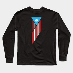 Triad of the Force - Flag (Vertical 1) Long Sleeve T-Shirt